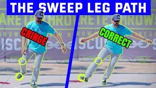 Sweep Leg- Wide Vs Narrow | Discus throw & Shot Put (Spin/Rotational)