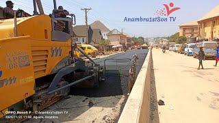 Ongoing Amawbia-Agulu-Ekwulobia Road Dualisation Project Fast Progressing