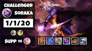 Soraka vs Seraphine OCE Challenger SUPPORT (1/1/20) - v11.11