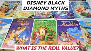 VHS Disney Black Diamond Myths - The Real Value?