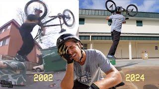 Matty Cranmer Learns Midschool BMX Tricks From One Of The Best Video Parts Ever!