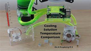 Comparing Cooling Solutions On A Raspberry Pi 4 - Is Water Cooling Worth It?