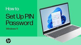 How to set up a PIN password in Windows 11 | HP Notebooks | HP Support