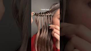 Braid hack#goesviral #trendingshorts #shorts #hair #hairstyle #ashortaday #trending #ytshorts #yt