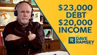 $23,000 In Debt With A $20,000 Income