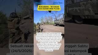 Menegangkan..! Tim Evakuasi Rusia Diserang Drone Peledak