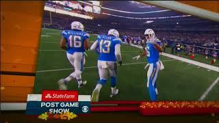 NFL on CBS StateFarm Post Game Show Thanksgiving 2017 LAC@DAL