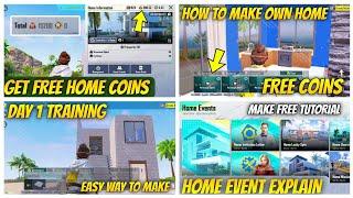 Home Feature Explained In Pubg Mobile 3.1 Update//How To Get Free Home Coins In Pubg Mobile/ Part 1