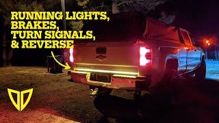 TRICK Tailgate Light Bar INSTALL | ALMOST a COMPLETE FAIL | OPT7 60" Triple LED