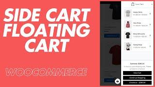 WooCommerce Side Cart Tutorial: Real-Time Cart Icon for Better UX