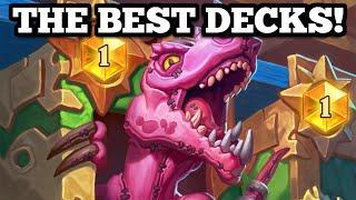 The FIVE BEST DECKS to get LEGEND in Standard and Wild this Mini Set!