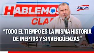 Nicolás Lúcar: Uno mira la política y todo el tiempo la misma historia de ineptos y sinvergüenzas