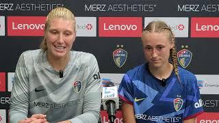 Post-Game Press Conference | Casey Murphy & Olivia Wingate | July 7, 2024