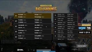 Последняя минута первой карты IEM OAKLAND PUBG