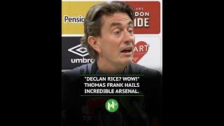 Declan Rice? WOW! Frank couldn't get ENOUGH of Arsenal 