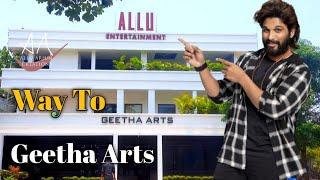 Geetha Arts Office Video || Way To Geetha Arts || Way To Geetha Arts Office In Jublee Hills ||