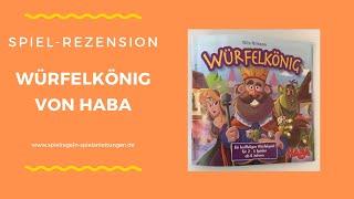 Spielrezension: Würfelkönig von HABA + Spielregeln & Spielanleitung