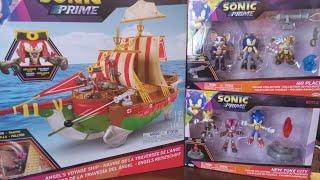 Sonic Prime - Angel's Voyage Ship and other figures Unboxing