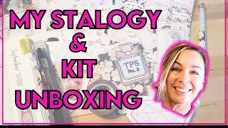 B6 Stalogy and  Planner Kit Unboxing // the Planner Society Kit // Memory Keeping // Scrapbooking