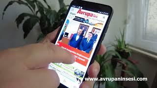 Avrupanın Sesi Mobil Uygulaması Tanıtım Fragmanı