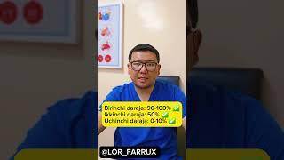 ADENOID bezini qachon davolash yoki oldirish kerak? (ADENOID darajalari) @lor_farrux