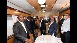 African leaders on peace mission arrive in Kyiv, Ukraine's capital