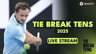 Medvedev, Swiatek, Ruud, Keys & More! | Tiebreak Tens 2025 Live Stream