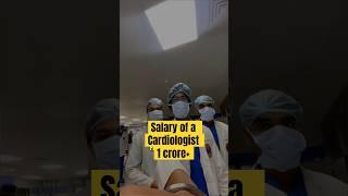 Salary of a cardiologist | crores in an year?  #aiims #neet2025 #neet2024 #cardiologist