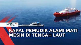 Tim SAR Evakuasi Kapal Pemudik Mati Mesin