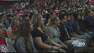 Students at Desert View get "wild" surprise