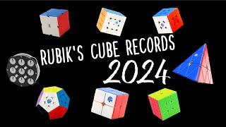 Rubik's Cube World Records 2024