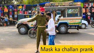 Mask ka challan prank | TARANJEET SINGH