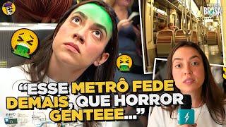 O PIOR METRÔ DO MUNDO | VALENTINA PERDIDA NO METRÔ DE PARIS