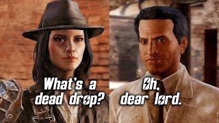 Fallout 4 - What's a Dead Drop? - All Companions Comments