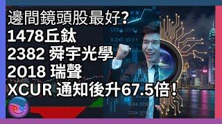 倍升股分析，港股策略，恒指分析，比特幣概念股434博雅互動升超過十倍,邊間鏡頭股最好？1478丘鈦2382 舜宇光學2018 瑞聲XCUR 通知後升67.5倍