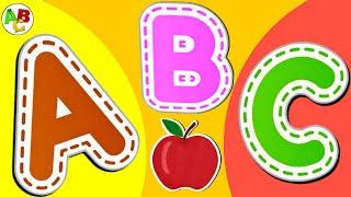 Very Easy Way to Learn English Letters, From A to Z with Same Objects LIke- Apple, Candy & much More