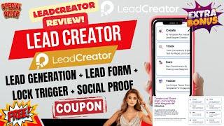 LeadCreator Review  Lead Creator Review  [LeadCreator AI Review]