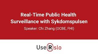 Real-Time Public Health Surveillance with Sykdomspulsen