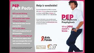 Post Exposure Prophylaxis (PEP) Fast Facts - OUT Well Being (SASL version)