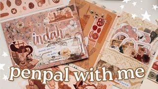 Penpal With Me  Bakery theme & flip book tutorial 