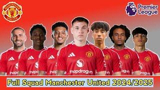 Manchester United Full Squad Premier League Season 2024/2025 ~ With Ugarte & Leny Yoro