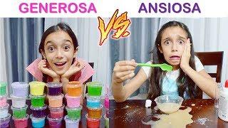 TIPOS DE CRIANÇAS FAZENDO SLIME #1  Exagerada, Generosa, Cientista e Ansiosa - Diversão com Slime