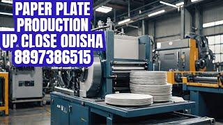 "Discover the Best 2024 Fully Automatic Paper Plate Making Machine in Bhubaneswar, Odisha! "