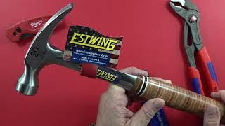 ESTWING 20 ounce Hammer with Leather grip tool review