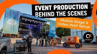 Mobile Stage & Video Wall Setup - NYC Event Production