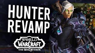 The BIGGEST Hunter Revamp Of 11.1! New Class Talents And Hero Talents | The War Within