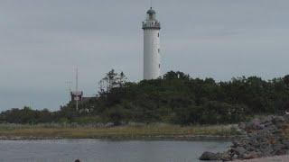 Promem i autokarem na Olandię. Cz.6.  Latarnia morska Lange Erik. Öland. Långe Erik lighthouse.