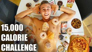 15,000 CALORIE CHALLENGE | EPIC Cheat Day | Zac vs Food | Zac Perna