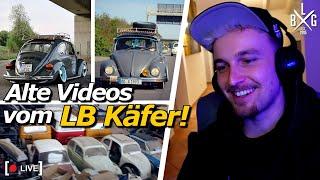 Marvin reagiert auf alte KÄFER VIDEOS | LB Garage Twitch Streamhighlights