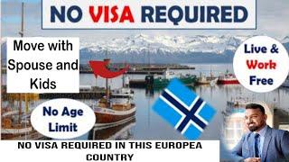 No visa Required to live and work in european Country l A Unique Visa free European country